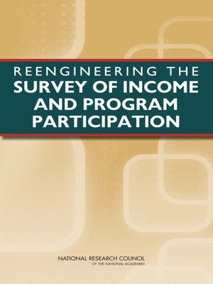 cover image of Reengineering the Survey of Income and Program Participation